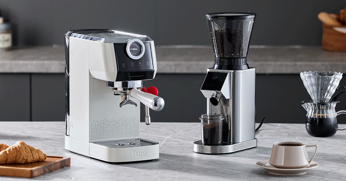 Espresso Machine with Grinder