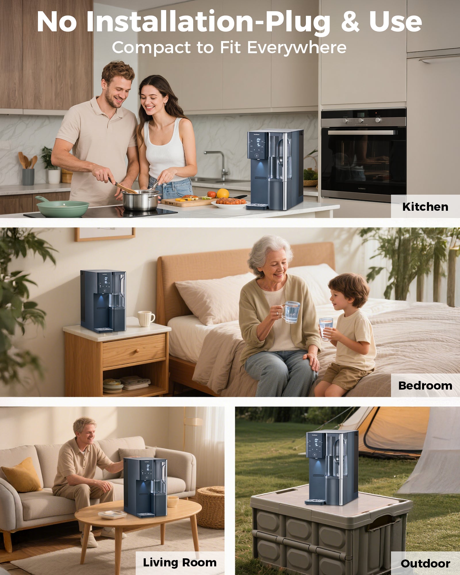 VonWater CT910 Countertop RO System | 7 Stage Reverse Osmosis Filter | 100GPD