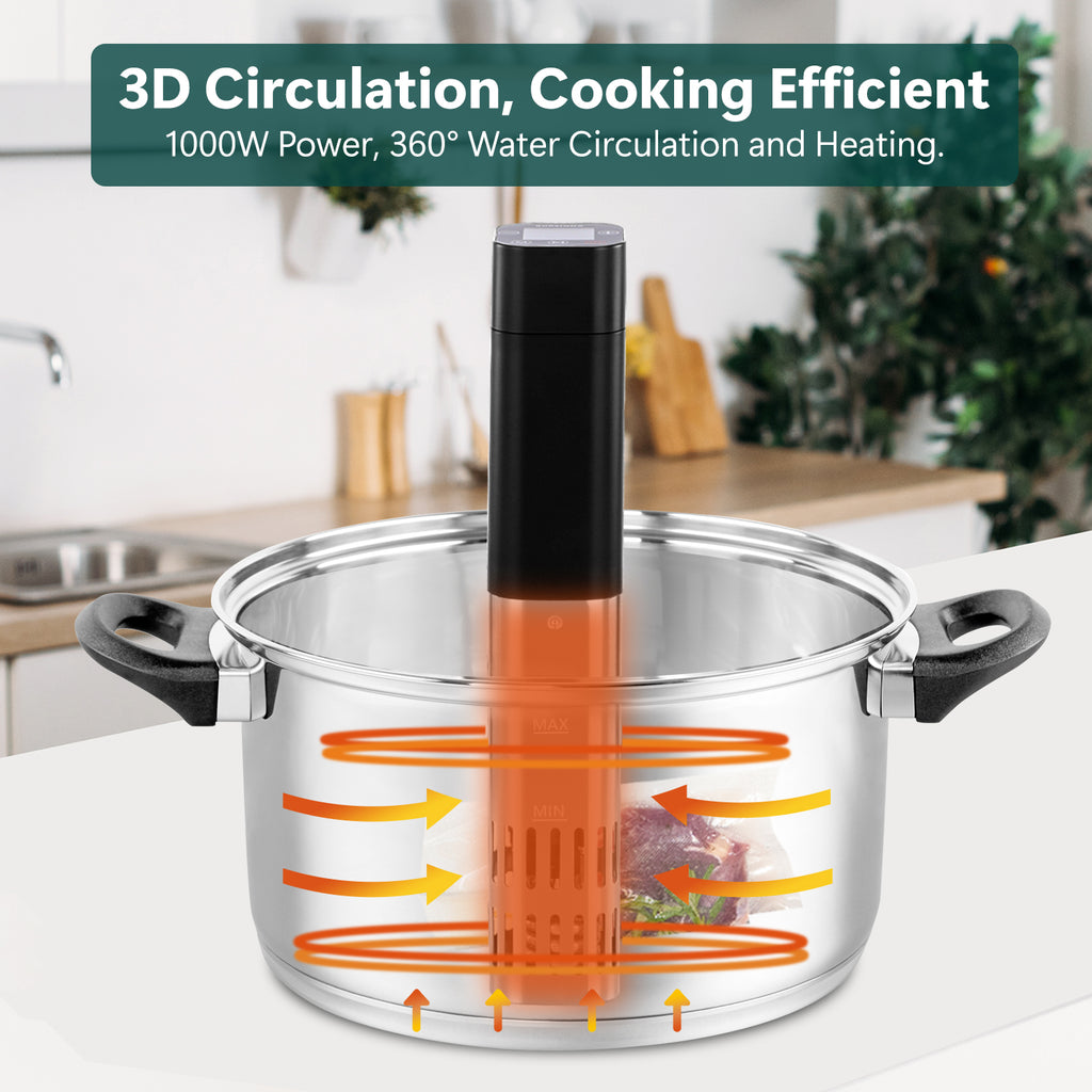 Sous Vide Cooker Precision Cooker Machine 1000W Immersion Circulator