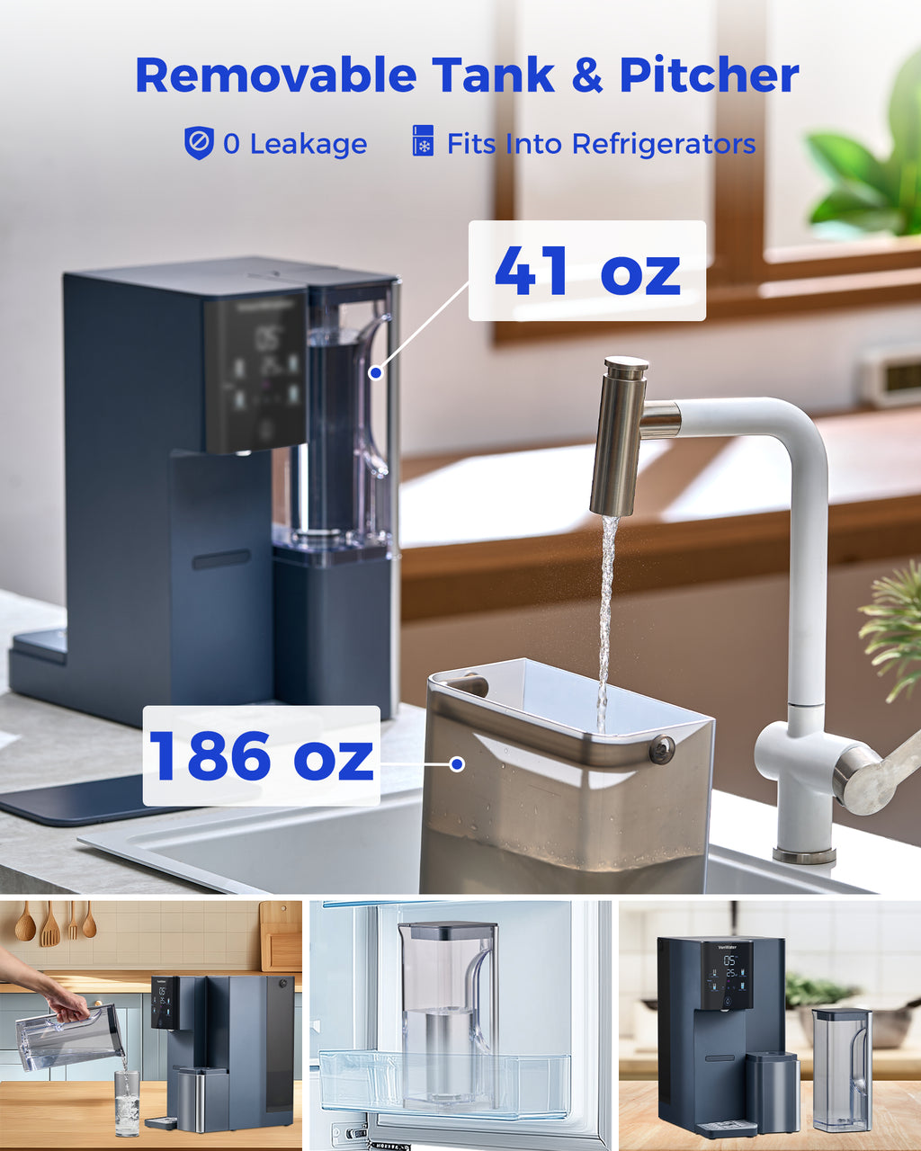 VonWater CT910 Countertop RO System | 7 Stage Reverse Osmosis Filter | 100GPD