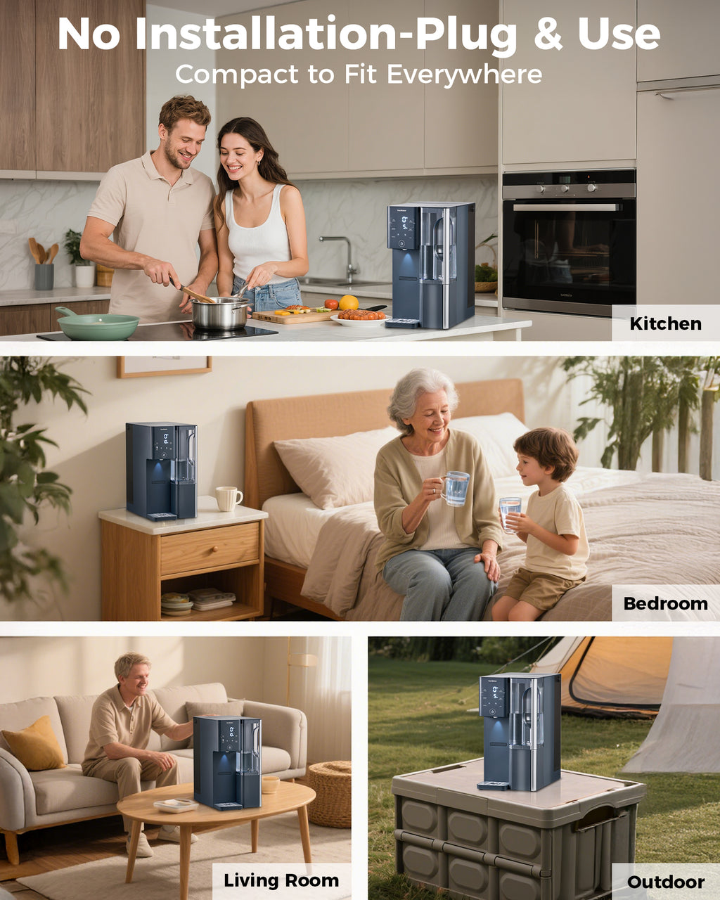 528Gallon Countertop RO System, 7 Stage Reverse Osmosis Filter