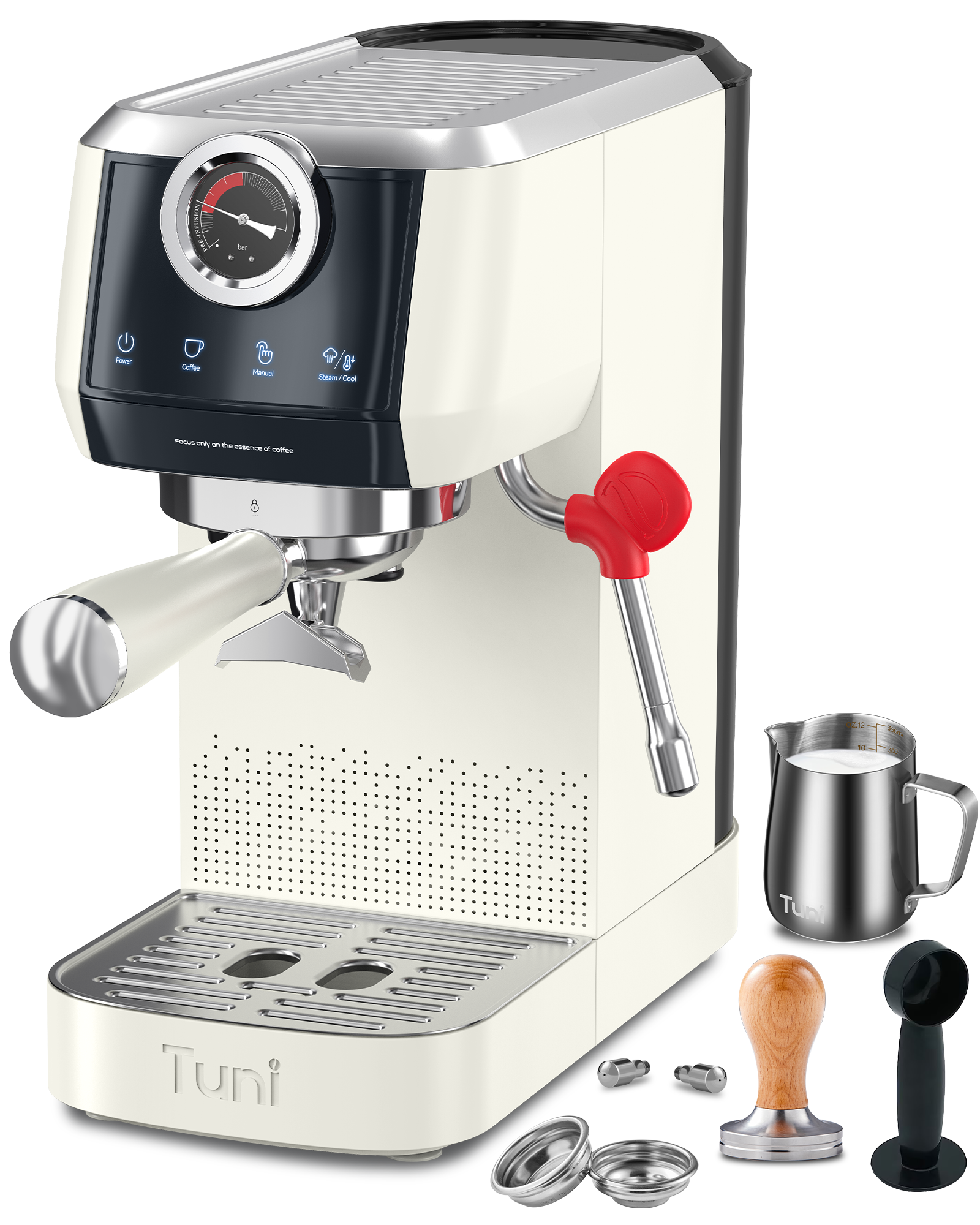 20Bar Espresso Machine, 58mm Dual Boiler Espresso Maker