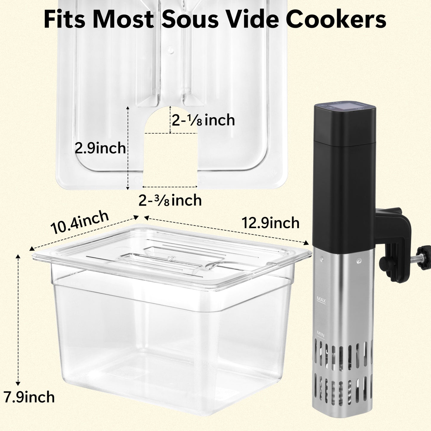 Sous Vide Machine Culinary Appliances Combo